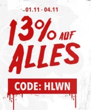 Muskelmacher Shop &ndash; 13% auf Alles
