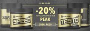 Muskelmacher Shop &ndash; 20% auf alle PEAK Produkte