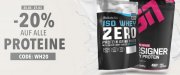 Muskelmacher Shop &ndash; 20% auf alle Proteine