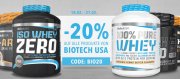Muskelmacher Shop - 20% auf Biotech USA Produkte
