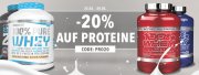 Muskelmacher Shop &ndash; 20% auf Proteine