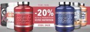 Muskelmacher Shop 20% auf Scitec Nutrition Produkte