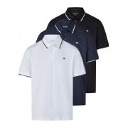 MUSTANG Poloshirts (3er Pack) f&uuml;r Herren zum guten Preis