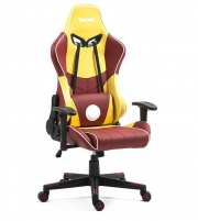MUWO Hero E-Sports Gamingstuhl mit Kopf- und R&uuml;ckenkissen