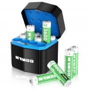 MVMOD AA Lithium Akkus (12er Pack) + Ladeger&auml;t f&uuml;r nur 20,22&euro; bei Amazon