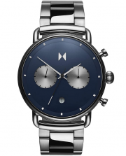 MVMT D-BT01-BLUS Herren Chronograph mit Miyota Uhrwerk und Edelstahlarmband