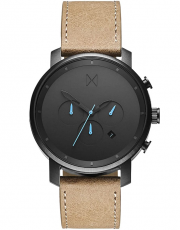 MVMT D-MC01-GML Herren Chronograph mit Lederarmband 