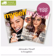 Myself Jahresabo f&uuml;r 7.90&euro; statt 45.60&euro;