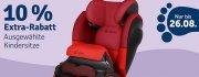 myToys- 10% Extra Rabatt auf Kindersitze 
