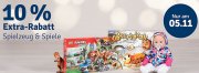 myToys 10% Extra-Rabatt auf spielzeug und Spiele