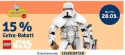 myToys: 15% auf LEGO Star Wars Spielzeug & Spiele