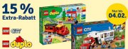 mytoys 15% Extra Rabatt auf LEGO City oder LEGO Duplo
