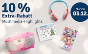 myToys 20% Extra Rabatt auf Multimedia Highlights