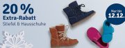 Mytoys &ndash; 20% Extra Rabatt auf Stiefel & Hausschuhe