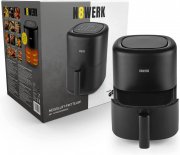 N8WERK Air Fryer 3 Liter Hei&szlig;luft-Fritteuse mit 12 Kochprogrammen