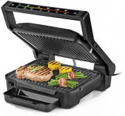 N8WERK Digital-Kontakt-Grill Midnight Edition mit Touch-Display