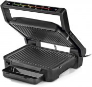 N8WERK Midnight Edition Digital-Kontakt-Grill mit 6 Grill-Programme