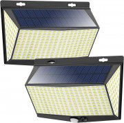 Nacinic 2 St&uuml;ck Solarlampen f&uuml;r Au&szlig;en mit Bewegungsmelder