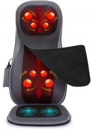 Naipo Massagesitzauflage mit drei Massagezonen und W&auml;rmefunktion bei Rakuten f&uuml;r 73,99 Euro