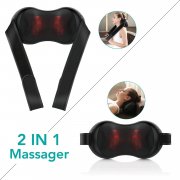 Naipo Shiatsu Massagekissen f&uuml;r Nacken, Schulter und R&uuml;cken
