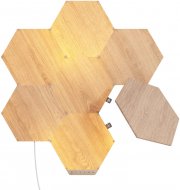 Nanoleaf Elements Wood Look Hexagons Starter Kit - 7 Panels