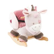 Nattou Nina, Jade & Lili - Schaukeltier Jade das Einhorn