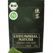 NaturaleBio Matcha Pulver (Uji, Japan) stark reduziert bei Amazon