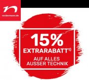 Neckermann 15% auf Alles au&szlig;er Technik