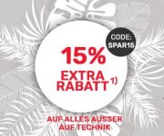 Neckermann 15% auf Alles ausser Technik + Gratis Versand