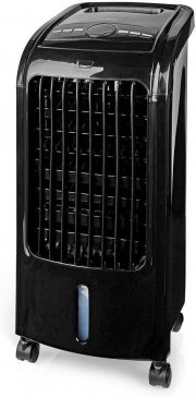 Nedis COOL115CBK Air Cooler Mobiler Luftk&uuml;hler mit 3L Wassertank inkl. Fernbedienung