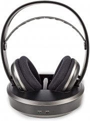 NEDIS HPRF120BK Over-Ear Funkkopfh&ouml;rer mit 100 m Reichweite inkl. Ladestation