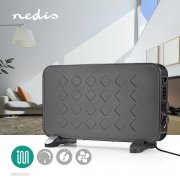 Nedis HTCO40FBK Konvektionsheizger&auml;t mit Turbofunktion
