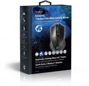 Nedis Keogho Dual RGB Gaming Maus Wireless & Kabelgebunden