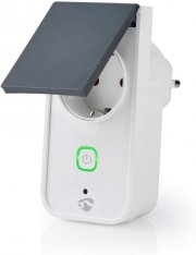 Nedis Outdoor WLAN-Smart-Steckdose mit SmartLife App und Alexa & Google Home Sprachsteuerung