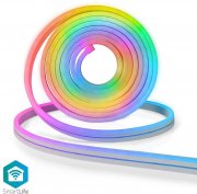 Nedis SmartLife Full Color 5 Meter Outdoor Neon-Style LED-Streifen mit App, Alexa und Google