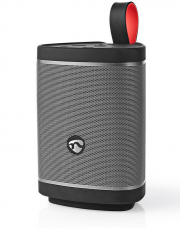 Nedis SPBT6000BK Bluetooth-Lautsprecher mit Sprachsteuerung f&uuml;r Google Assistant und Siri