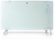 Nedis WLAN-Smart-Konvektionsheizger&auml;t mit Glas-Frontplatte und Alexa und Google Sprachassistenten
