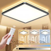NEEMOSI 24W 3200LM LED Deckenleuchte mit Fernbedienung