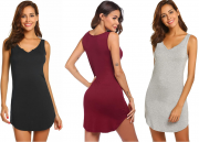 NesIust Damen Nachthemd in 5 Farben