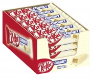 Nestl&eacute; KitKat ChunKy White Schokoriegel mit wei&szlig;er Schokolade, Multi-Pack (24 x 40 g) 