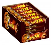 Nestle Lion Schoko-Riegel I mit Karamell I Milch-Schokolade I 24er Pack (24 x 42g) f&uuml;r 8,99&euro;