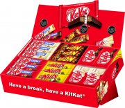 Nestle Sortimentskarton Party Box KitKat, Lion und Nuts, 6 Sorten, 64 Schokoriegel 19,48&euro;
