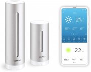 Netatmo Smarte WLAN Wetterstation mit Innen- und Au&szlig;ensensor und Amazon Alexa & Apple HomeKit