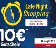 Netto &ndash; Late Night Shopping &euro; 10,&ndash; geschenkt