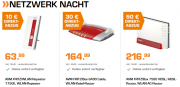 Netzwerk Nacht im Saturn u.a. AVM FRITZ!Box 7580 VDSL/ADSL-Router, WLAN-AC-Router