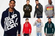 Neue Herren Superdry Kapuzenpulli Versch. Modelle und Farben f&uuml;r 31.95&euro; statt 59.95&euro;