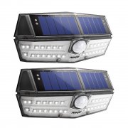 Neue Version 1x Mpow Solar Leuchte mit 30 LEDs und Bewegungsmelder f&uuml;r 10,49 &euro; oder 2 x f&uuml;r 19,59&euro;