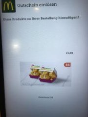 Neuer Gutschein f&uuml;r McDonalds 22 McNuggets f&uuml;r 4,99&euro;