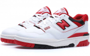 New Balance BB550SE1 white/red Echtleder Sneaker