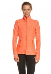 New Balance Funktions-Jacke Damen Trainingsjacke Stehkragen taillierter Schnitt